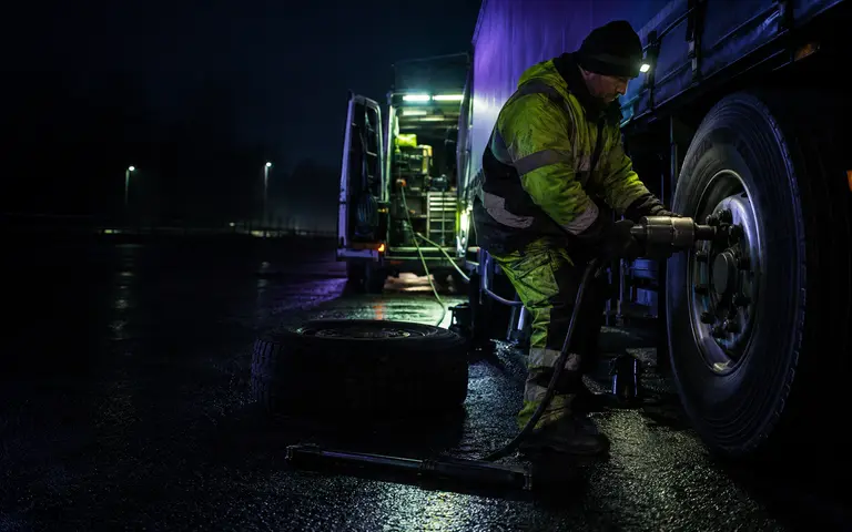 24 Hour Lorry Tyres commercial tyre service