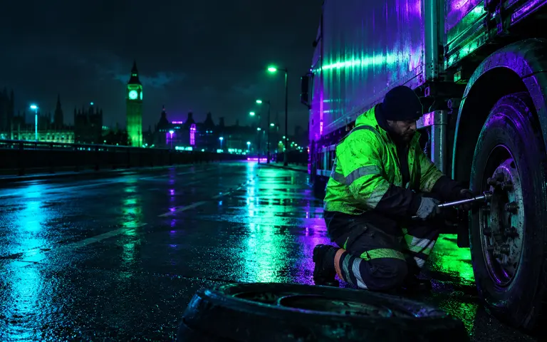 Lorry Puncture Repair commercial tyre service